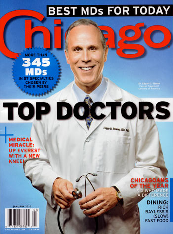 Chicago magazine January 2010 cover