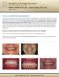 Dr-Kolinski-Crosby-newsletter-referring-dentists-spring-2011